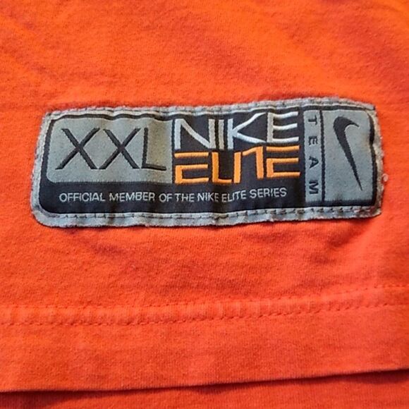Orange Cotton XXL Men's Syracuse Basketball T-shirt Nike Elite NCAA Sports - Picture 2 of 7